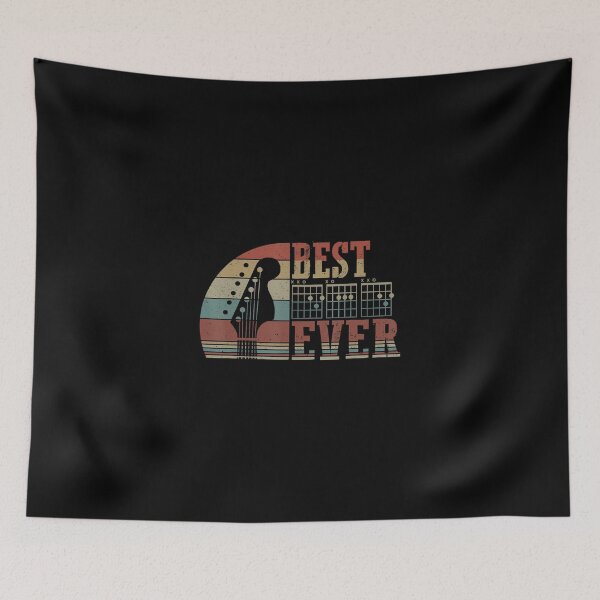 Item preview, Best Dad Ever Vintage Funny Guitarist Father Guitar Sticker designed and sold by MartinSanchezs.