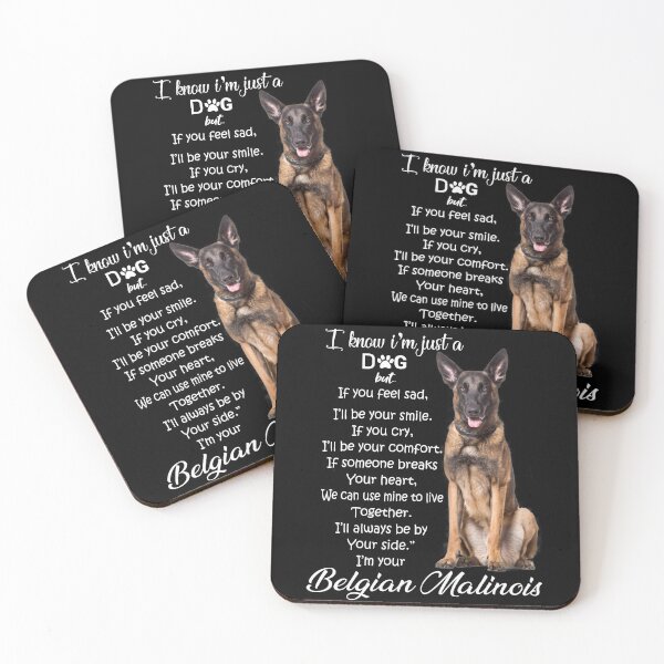 Item preview, I know I am just a dog Belgian Malinois  designed and sold by Unique-Tees.