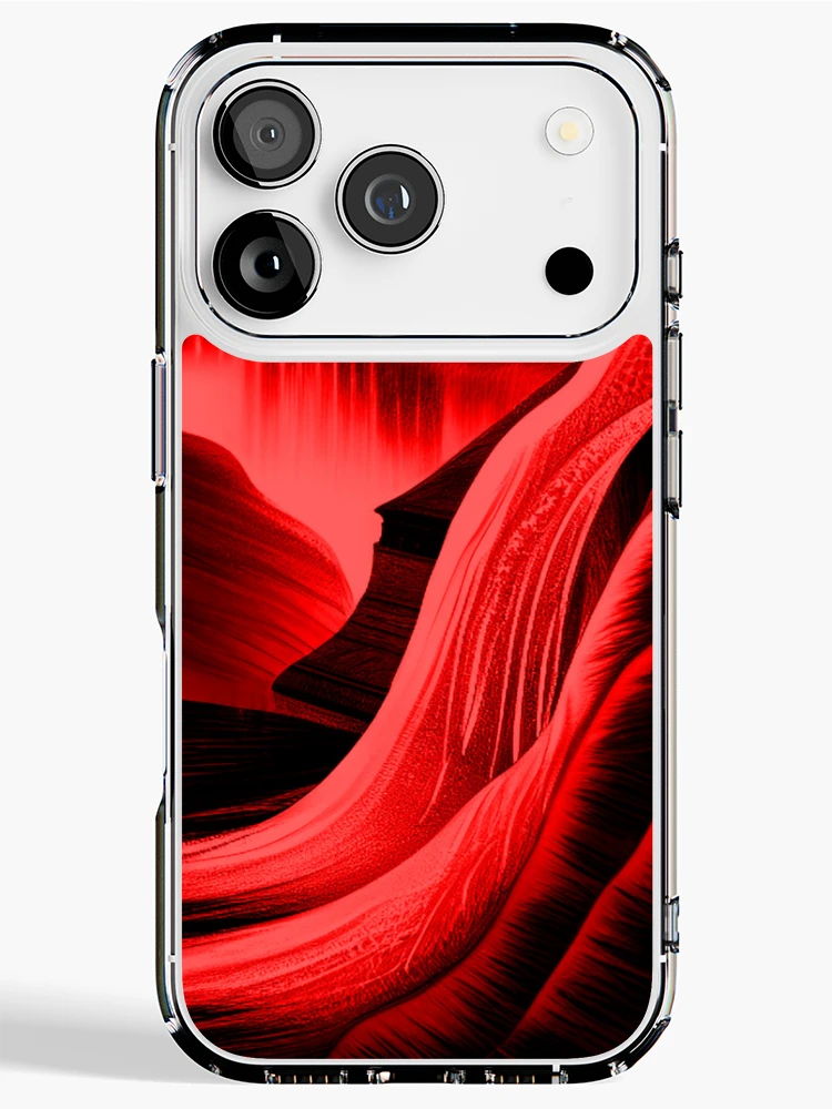 Thumbnail 1 of 5, iPhone Case, Red Runith Over designed and sold by TiltedCode.