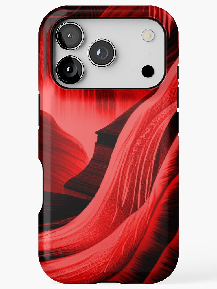 Thumbnail 1 of 4, iPhone Case, Red Runith Over designed and sold by TiltedCode.