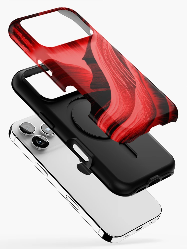 Thumbnail 2 of 4, iPhone Case, Red Runith Over designed and sold by TiltedCode.