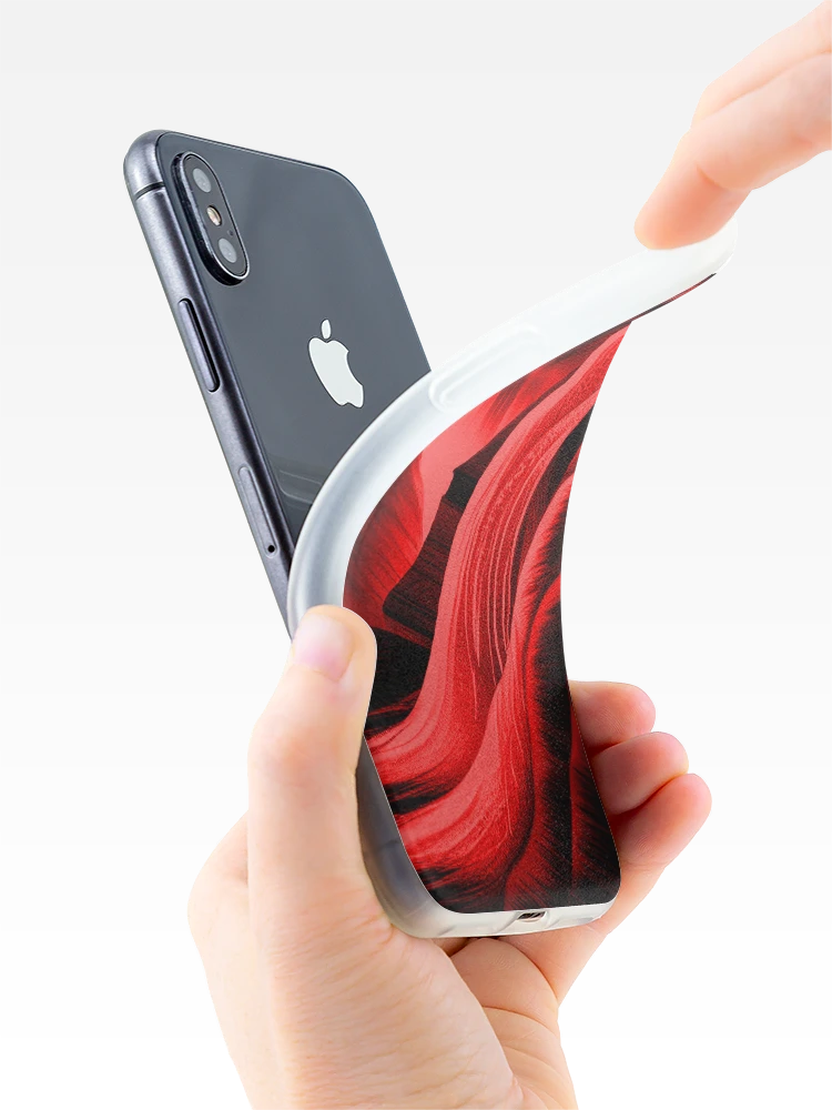 Thumbnail 4 of 5, iPhone Case, Red Runith Over designed and sold by TiltedCode.