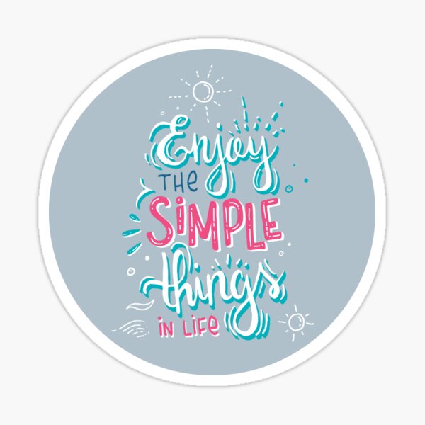 Fun motivational lettering Sticker