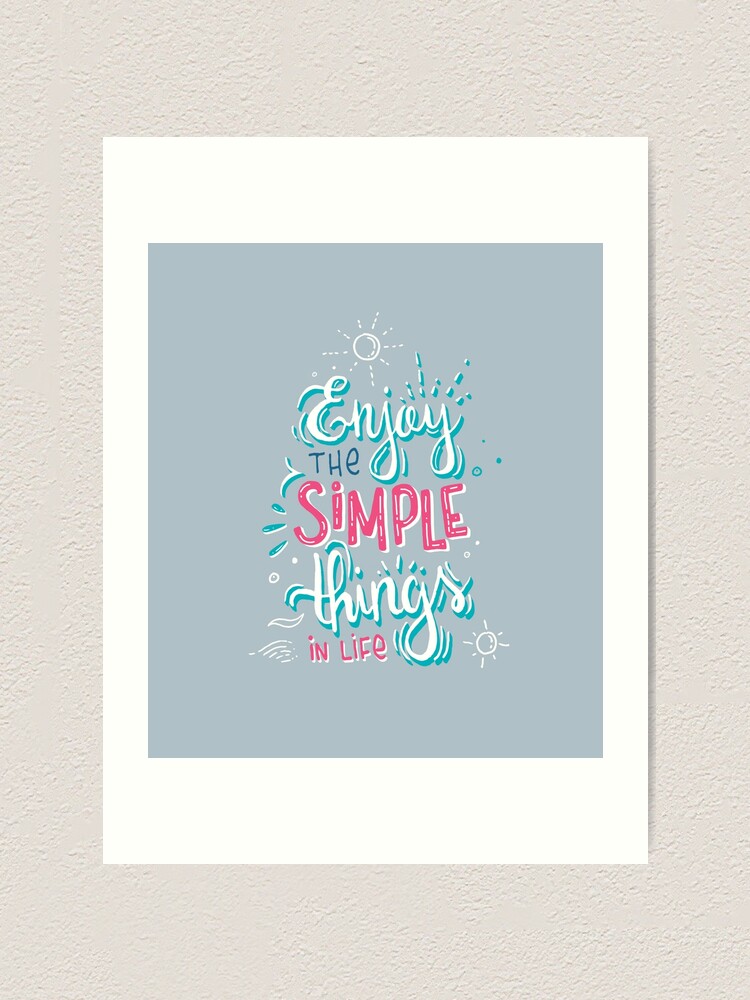 Alternate view of Fun motivational lettering Art Print