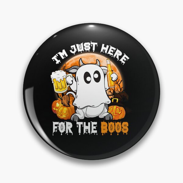 Artikelvorschau, Ich bin nur hier für das Boos-Halloween-Kuh-Boo-Bier entworfen und verkauft von tulinorampyc.