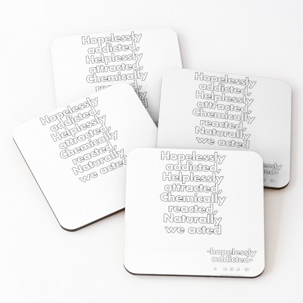 Item preview, Hopelessly Addicted (lyrics) designed and sold by AissTee.