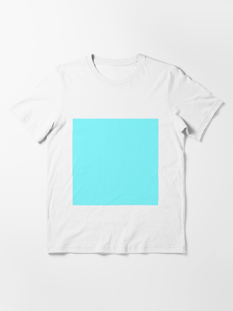 Neon blue t-shirt colors best sale