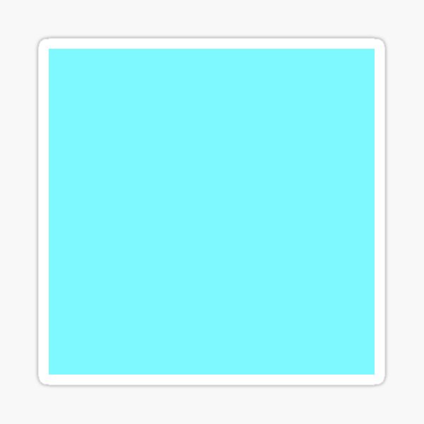 Item preview, Solid Colour | Electric  Light Blue | Neon Light  Blue designed and sold by ozcushions.