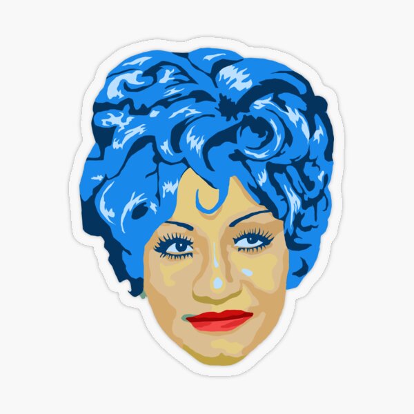 “Celia Cruz” Sticker by TropicalHuman | Redbubble