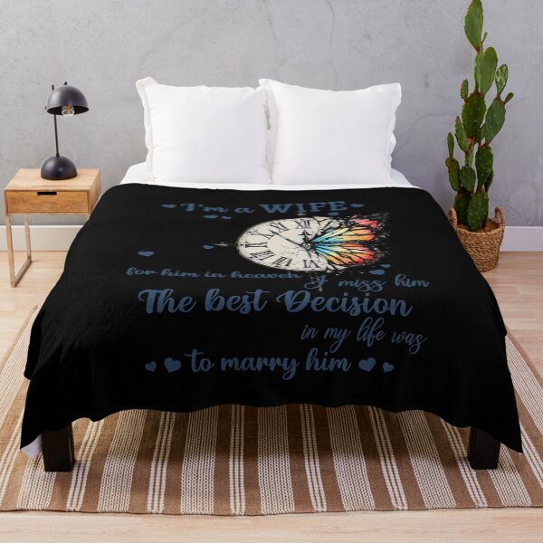 Item preview, I'm Not A Widow I'm A Wife To A Husband With Wings funny love heart memorial vintage designed and sold by beckadamr.
