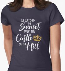 Over The Castle on The Hill Women's Fitted T-Shirt
