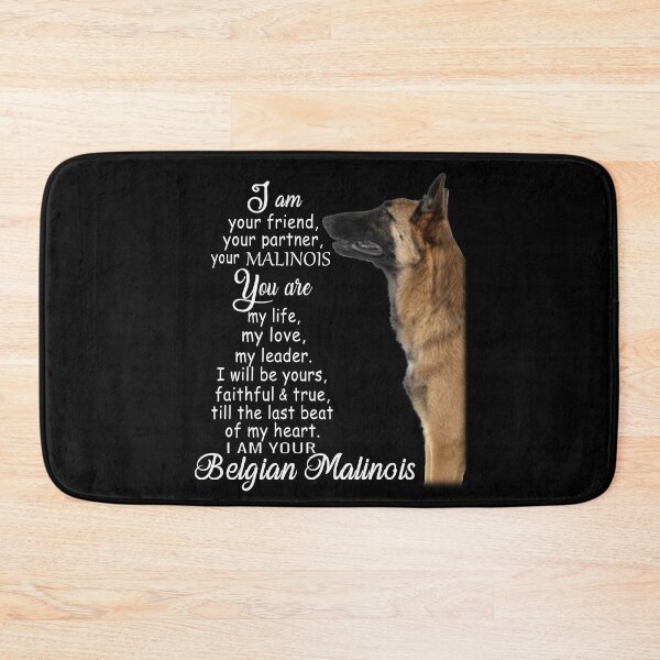 Item preview, I am your friend your partner Belgian Malinois dog designed and sold by Unique-Tees.