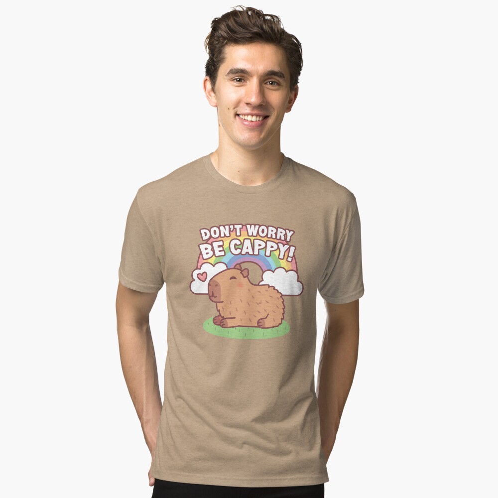 Vista previa del artículo con la obra «Camiseta de tejido mixto», diseñado y vendido por rustydoodle.