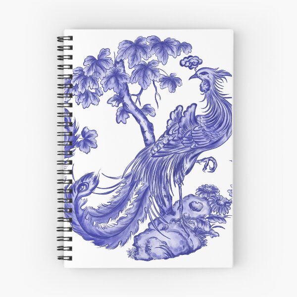 Item preview, Chino blue Phenix designed and sold by letsgow8th.