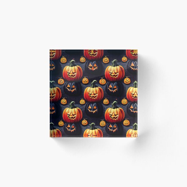 Artikelvorschau, Gruselige böse Halloween-Kürbisköpfe entworfen und verkauft von kyleejayne.