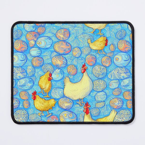 Item preview, Chickens Laying Easter Eggs designed and sold by PVTreasures.