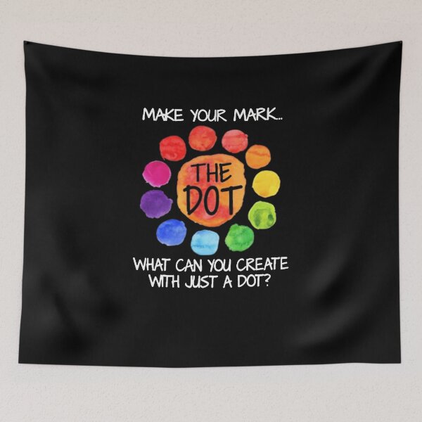 Item preview, Happy International Dot Day 2019 Vintage Tee Make Your Mark designed and sold by Charissrice.
