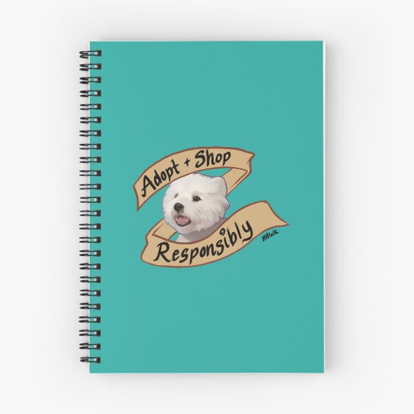 Item preview, Adopte y compre responsablemente West Highland White Terrier designed and sold by bawk.