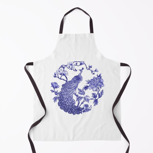 Item preview, Blue peacock and peony designed and sold by letsgow8th.
