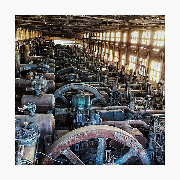 Abandoned - Bethlehem Steel Company by SparklePyre Photographic Print