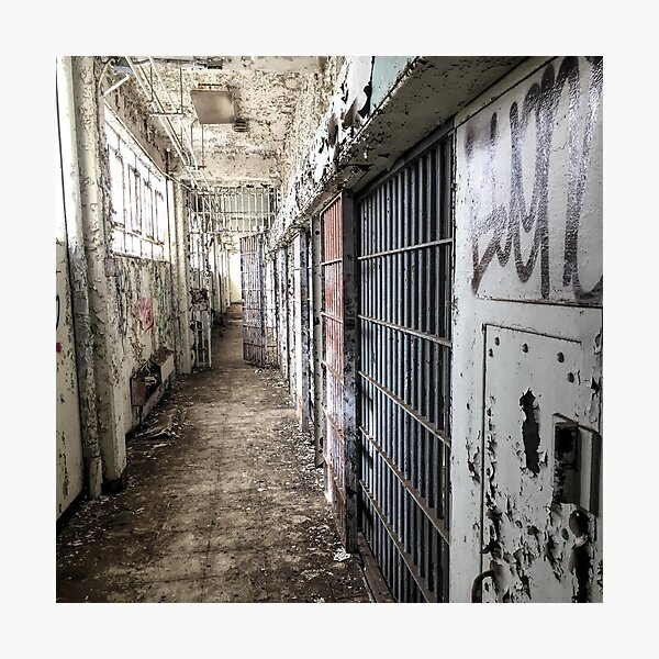 Abandoned - Military Jail by SparklePyre Photographic Print