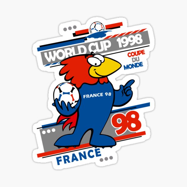 France 98 Autocollant Panini numéro 156 l'équipe de France - Collection