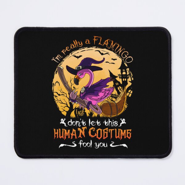 Item preview, I'm Really a Flamingo Dont Let This Human Halloween designed and sold by tulinorampyc.