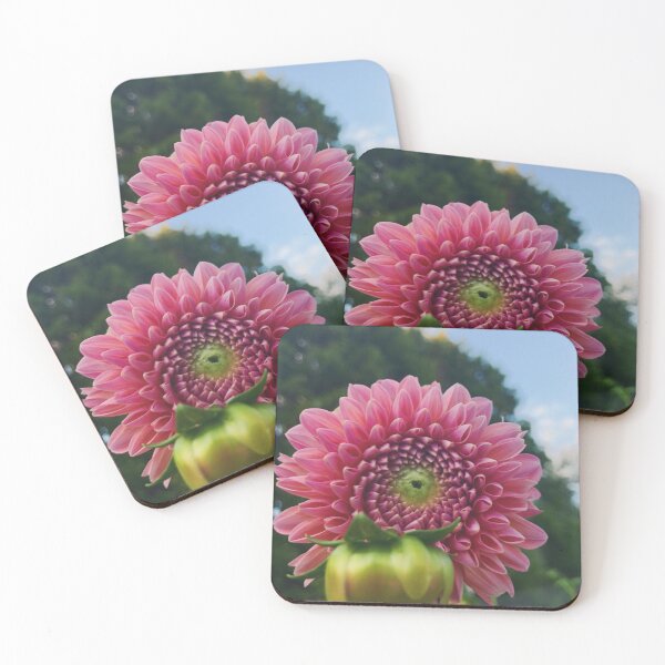 Item preview, Dahlia Pink Aesthetic Flower designed and sold by shirabee.