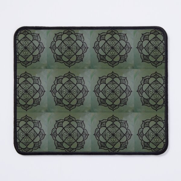 Item preview, FREEDOM MANDALA ~ SACRED GEOMETRY FOR THE SOUL~ BLUE, GREEN designed and sold by Ann Chatfield.