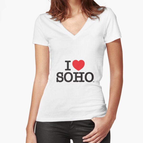 Fitted V-Neck T-Shirt