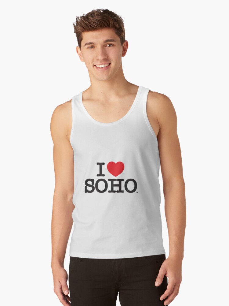 Thumbnail 1 of 3, Tank Top, I Love Soho Official Merchandise @ilovesoholondon designed and sold by ilovesoho.