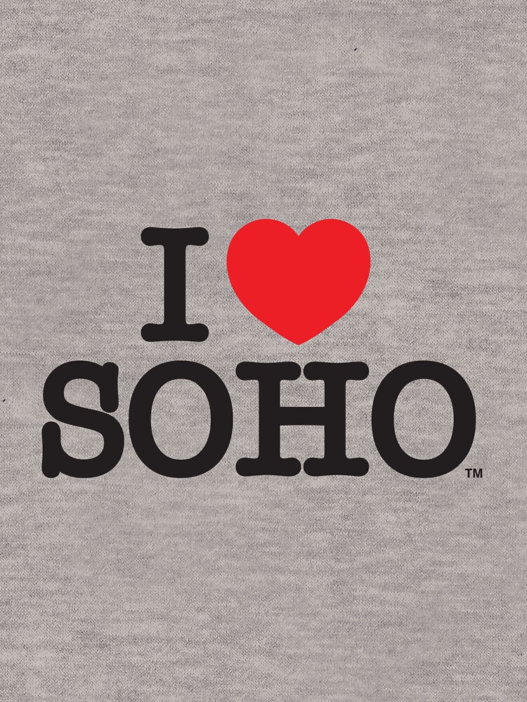 Thumbnail 5 of 5, Lightweight Hoodie, I Love Soho Official Merchandise @ilovesoholondon designed and sold by ilovesoho.