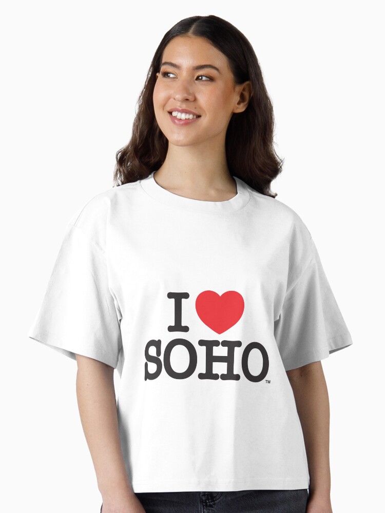 Thumbnail 1 of 4, Boxy T-Shirt, I Love Soho Official Merchandise @ilovesoholondon designed and sold by ilovesoho.