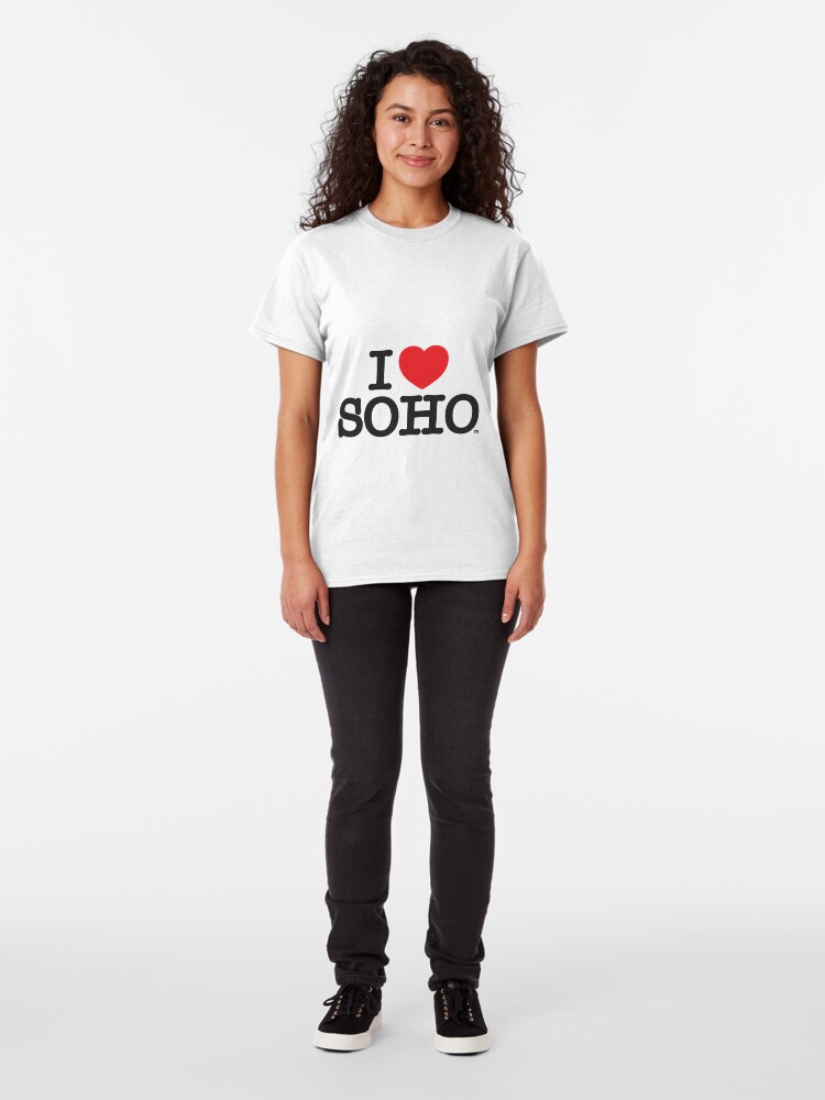 Alternate view of I Love Soho Official Merchandise @ilovesoholondon Classic T-Shirt