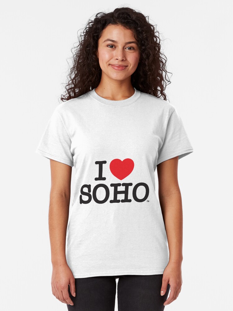Alternate view of I Love Soho Official Merchandise @ilovesoholondon Classic T-Shirt