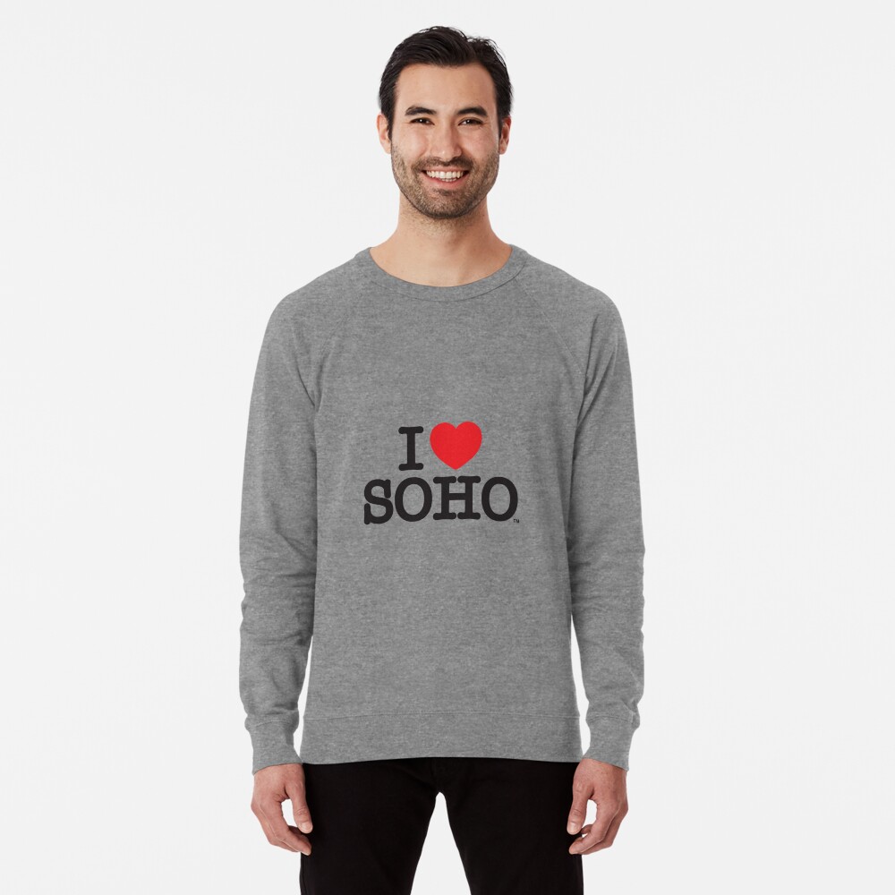 I Love Soho Official Merchandise @ilovesoholondon Lightweight Sweatshirt