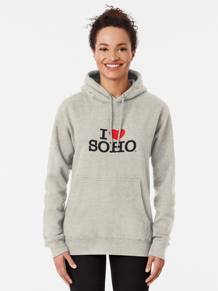 Alternate view of I Love Soho Official Merchandise @ilovesoholondon Pullover Hoodie