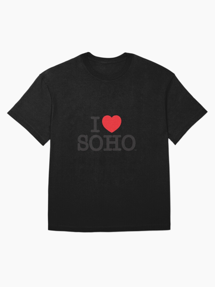 Thumbnail 3 of 7, Oversized T-Shirt, I Love Soho Official Merchandise @ilovesoholondon designed and sold by ilovesoho.