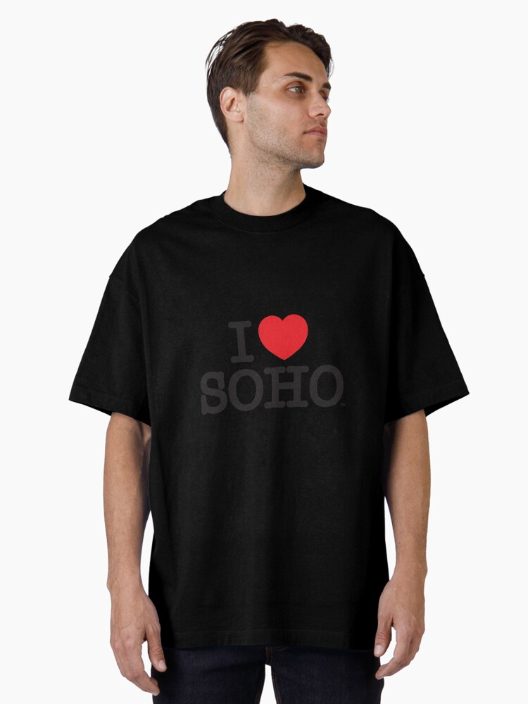 Thumbnail 1 of 7, Oversized T-Shirt, I Love Soho Official Merchandise @ilovesoholondon designed and sold by ilovesoho.