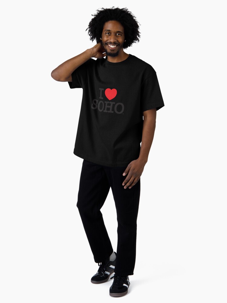 Thumbnail 4 of 7, Oversized T-Shirt, I Love Soho Official Merchandise @ilovesoholondon designed and sold by ilovesoho.