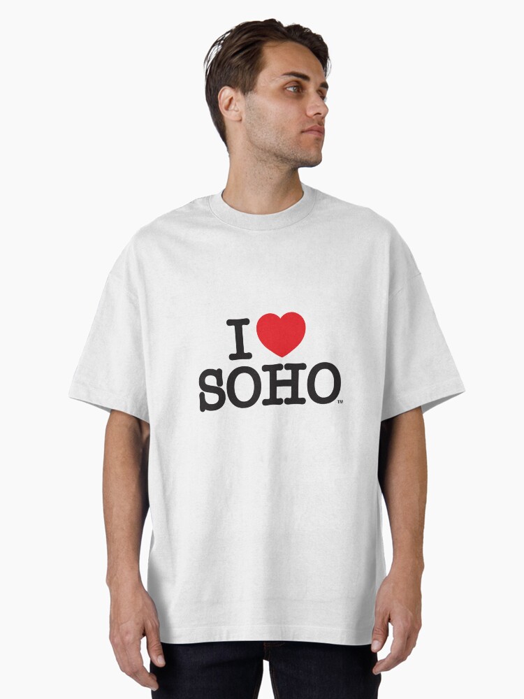 Thumbnail 1 of 7, Oversized T-Shirt, I Love Soho Official Merchandise @ilovesoholondon designed and sold by ilovesoho.