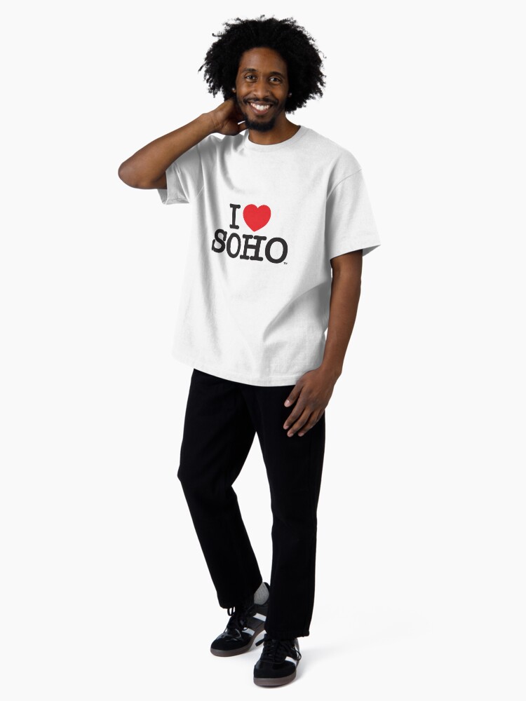 Thumbnail 4 of 7, Oversized T-Shirt, I Love Soho Official Merchandise @ilovesoholondon designed and sold by ilovesoho.