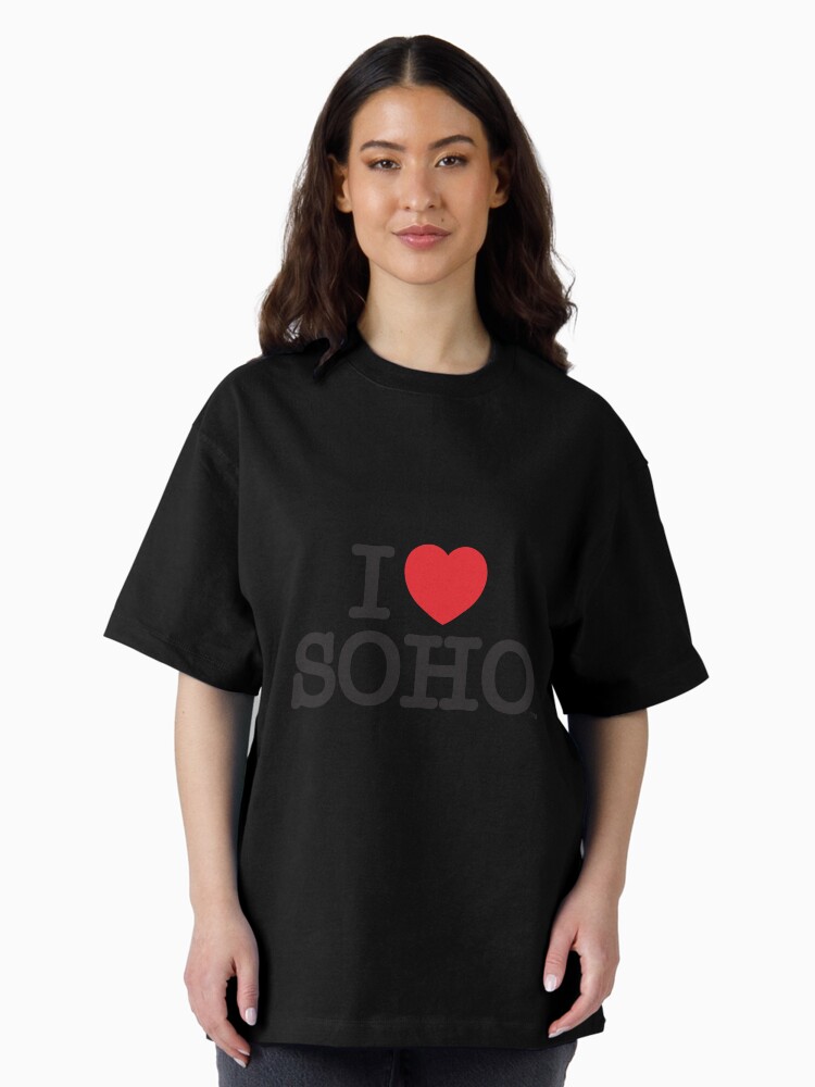 Thumbnail 2 of 7, Oversized T-Shirt, I Love Soho Official Merchandise @ilovesoholondon designed and sold by ilovesoho.