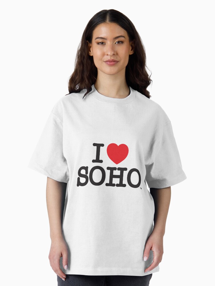 Thumbnail 2 of 7, Oversized T-Shirt, I Love Soho Official Merchandise @ilovesoholondon designed and sold by ilovesoho.