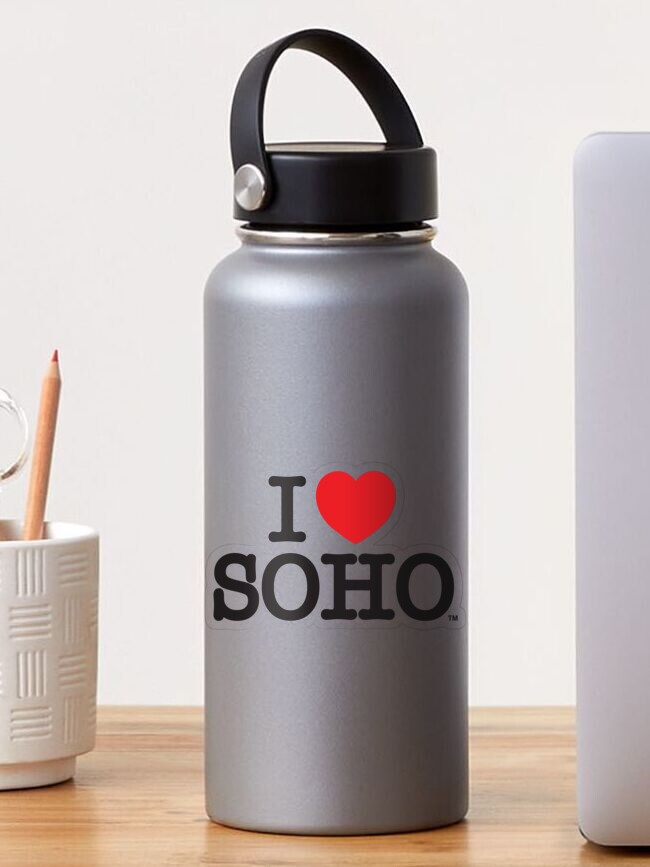 Sticker, I Love Soho Official Merchandise @ilovesoholondon designed and sold by ilovesoho