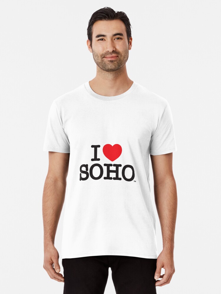 Thumbnail 1 of 6, Premium T-Shirt, I Love Soho Official Merchandise @ilovesoholondon designed and sold by ilovesoho.