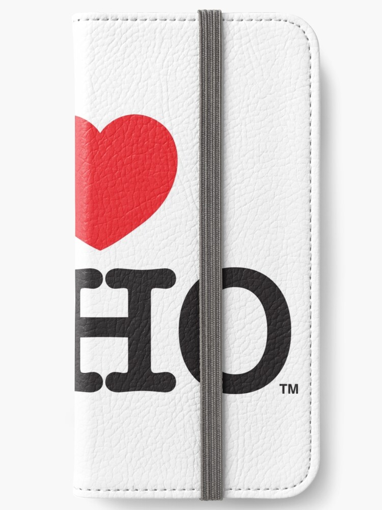 iPhone Wallet, I Love Soho Official Merchandise @ilovesoholondon designed and sold by ilovesoho