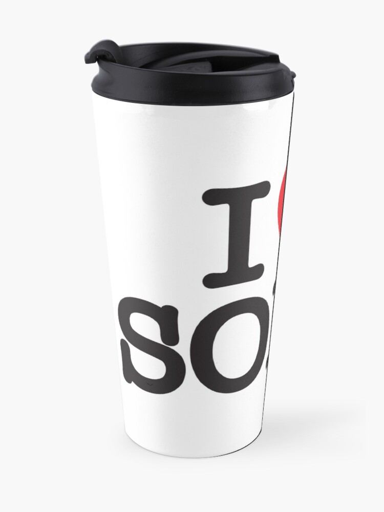 Alternate view of I Love Soho Official Merchandise @ilovesoholondon Travel Mug