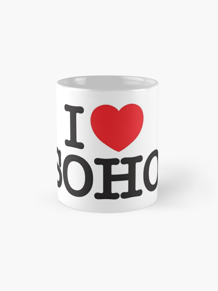 Coffee Mug, I Love Soho Official Merchandise @ilovesoholondon designed and sold by ilovesoho