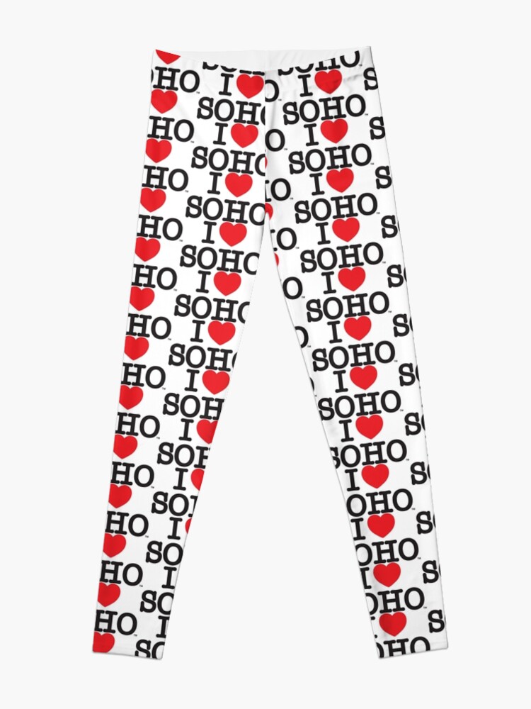 Alternate view of I Love Soho Official Merchandise @ilovesoholondon Leggings